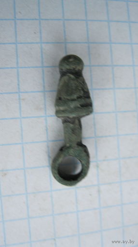 Привеска старинная. Бронза, литье.