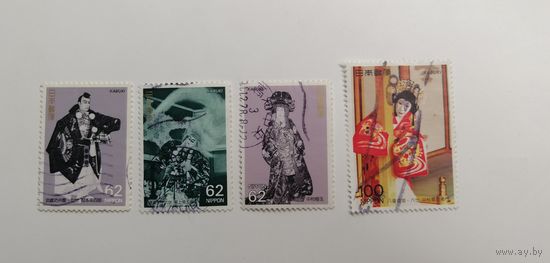 Япония 1991. Театр Кабуки