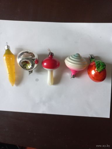 Елочные игрушки. СССР