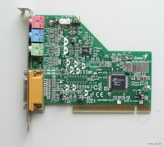 Карта звуковая Genius Sound Maker 32x2 PCI