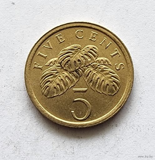 Сингапур 5 центов, 1987