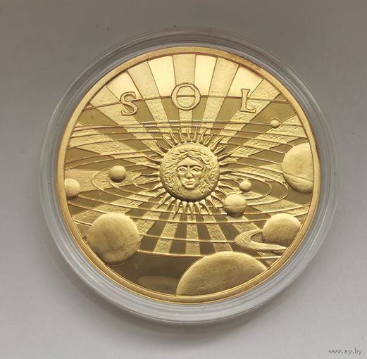 10 рублей 2012 г. Солнце. С рубля.