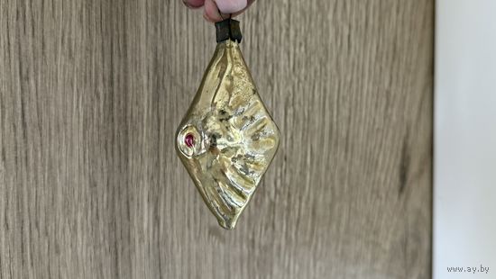 Елочная игрушка Рыбка рыба СССР К.18