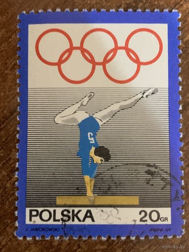 Польша 1969. Олимпийские игры. Легкая атлетика