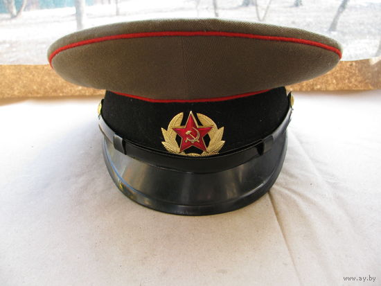 Фуражка сержантов и солдат сухопутных войск ВС СССР. размер 57