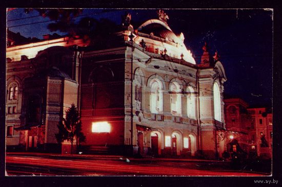 1970 год Киев Здание академтеатра