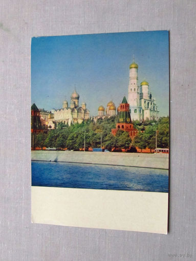 С014-5410 Открытка Москва Кремль Древние соборы Кремля Чистая 1967