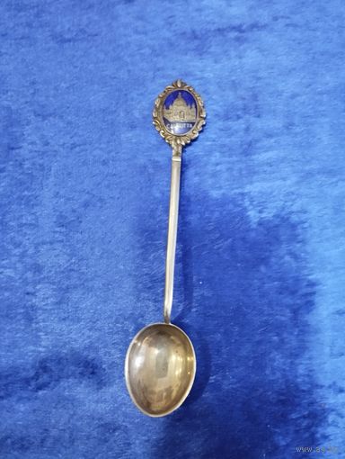 Кофейная ложка, Индия. Серебро. 925-я проба. N7.