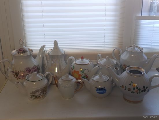 Чайники-заварники времён СССР.