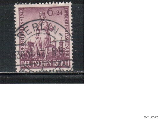 Германия-1942,(Мих.819)  гаш. , Личности, Хейнлейн (одиночка)