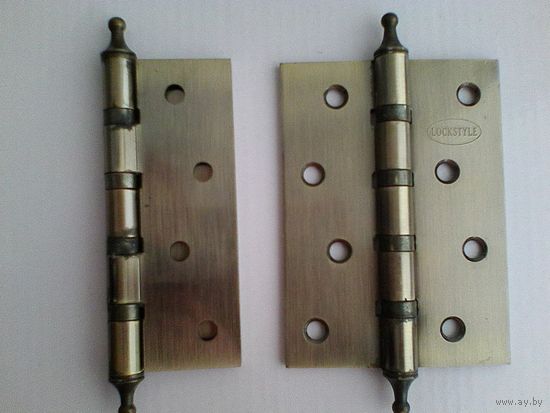 Две Петли для Межкомнатной Двери - Одним Лотом - Металл.