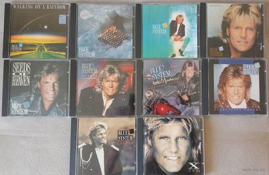 Blue System - 10 альбомов (с 1 по 10) (Европа)