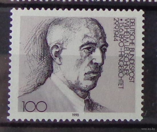 Германия, ФРГ 1990г. Mi.1466 MNH** полная серия