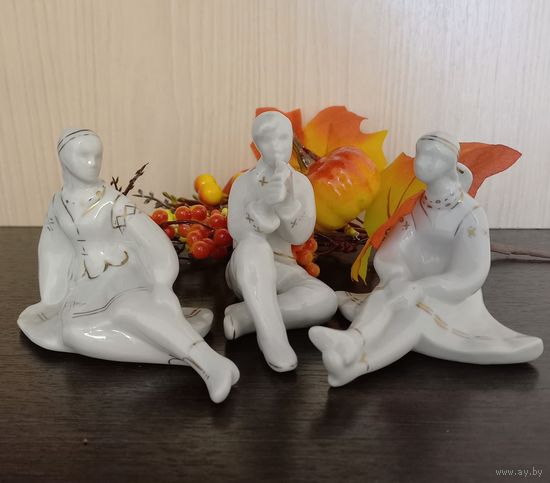 Триптих "Жалейка",Минск,фарфор