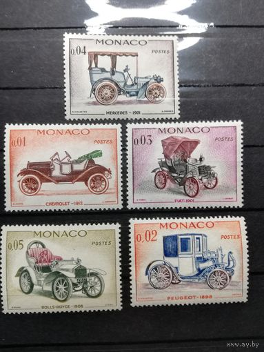 Монако 1961 автомобили