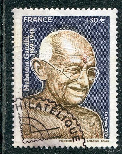 Франция. 150 лет Махатма Ганди, индийский политик