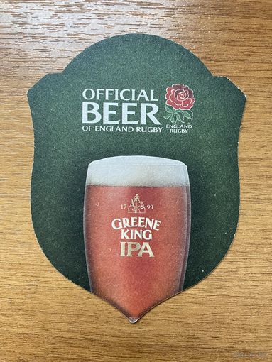 Подставка под пиво Greene King IPA