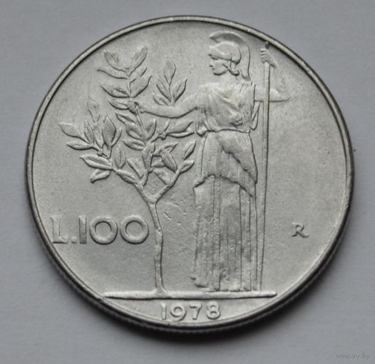 Италия, 100 лир 1978 г.