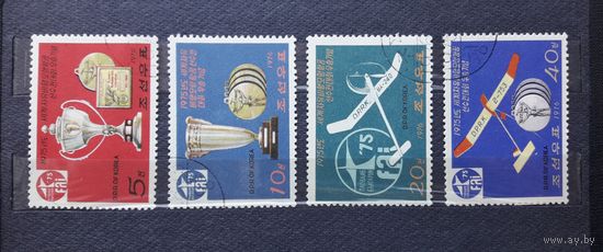 КНДР(Сев.Корея) 1975 Серия: Победа на Чемпионате по авиамодельному спорту(4м) гаш.