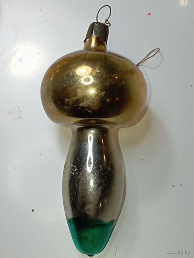 Ёлочная игрушка - Гриб , СССР .