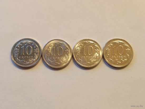 Польша. 10 грошей 2024. UNC