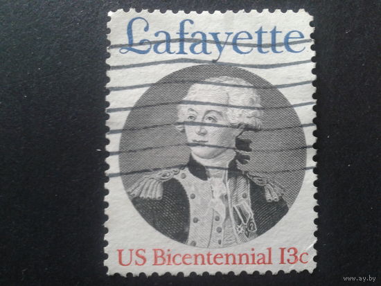 США 1977 200 лет США, генерал Лафайет