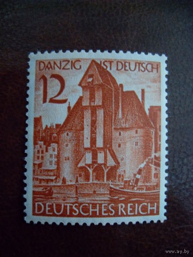 Mi.715 MNH** DR Рейх. 1939 год (mi.3 euro) архитектура