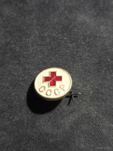 Значок Красный крест СССР