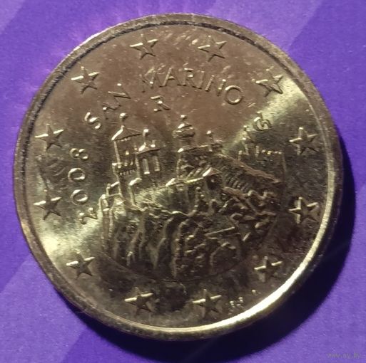 50 евроцентов 2008 Сан Марино