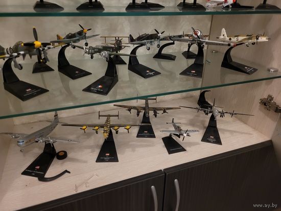 Самолеты. Польская и японская серия. 17 + 4 + 4 шт