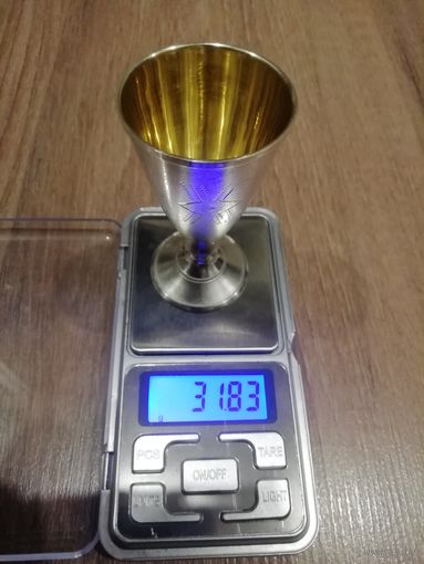 Серебряная стопка 916 проба Торг есть предлагайте