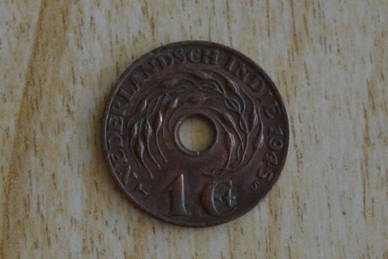 Голландская Ост-Индия 1 цент 1945