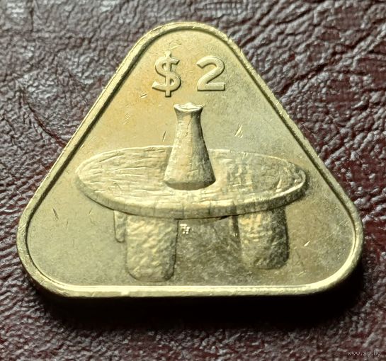 Острова Кука 2 доллара, 2015  2-8-1 )