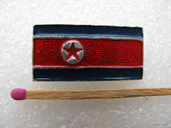 Знак. Флаг Северной Кореи