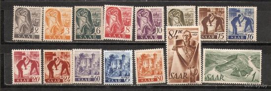 ФФ4 СААР 1947 Ландшафт региона следы от наклеек