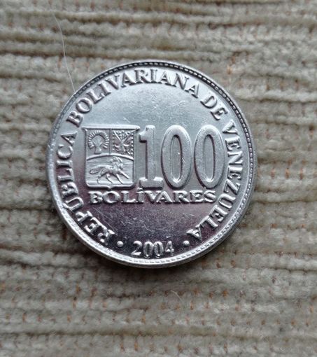 Werty71 Венесуэла 100 боливаров 2004