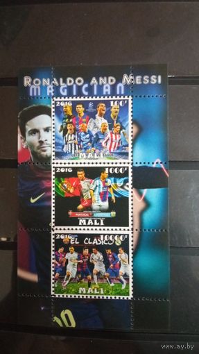 БЛОК ФУТБОЛ  ЧЕМПИОНАТ МИРА СПОРТ    MNH