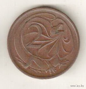 Австралия 2 цент 1974