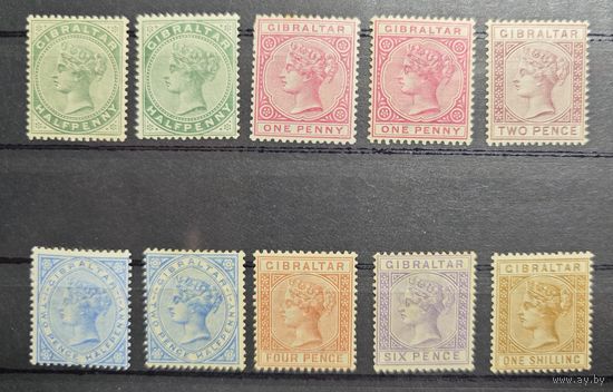 Gibraltar ми 8-14. Каталог 700 евро