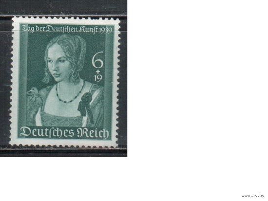 Германия-1939,(Мих.700)  ** , Живопись, Дюрер, (одиночка)