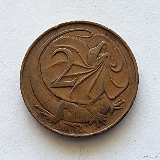 Австралия 2 цента, 1966