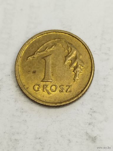 Польша 1 грош 2008