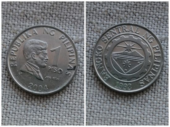 Филиппины 1 писо 2004 песо Филиппинские острова
