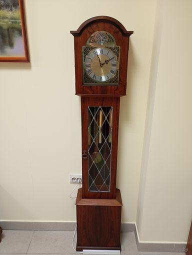 АНТИКВАРНЫЕ НАПОЛЬНЫЕ ЧАСЫ С ЧЕТВЕРТНЫМ БОЕМ!ОТЛИЧНЫЕ!