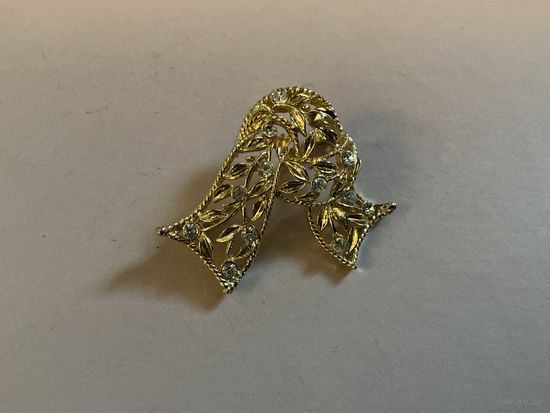 Брошь Ажурная лента Англия винтаж