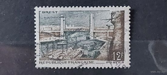 РАСПРОДАЖА ФРАНЦИЯ 1957г. Полная серия. Гаш.