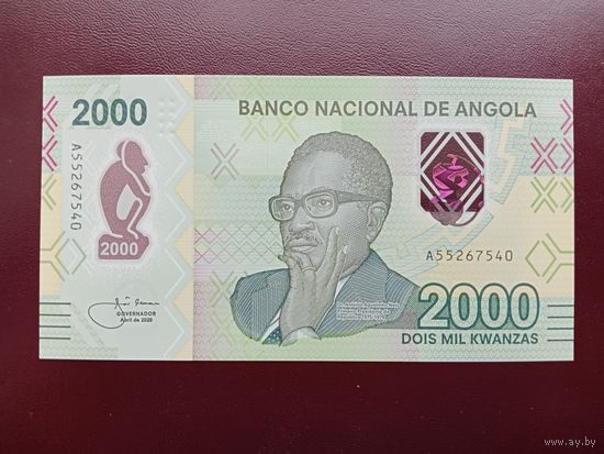 Ангола 2000 кванза 2020