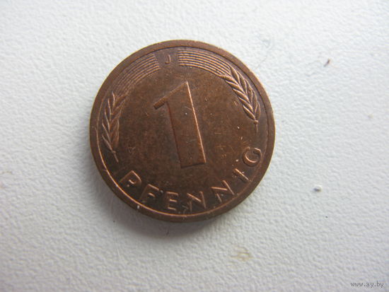 Германия 1 пфенниг 1993 J