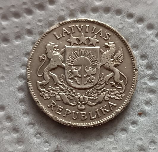 Латвия 2 лата 1926
