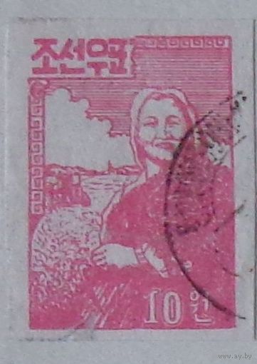 Женщина.  Северная Корея. 1956 г